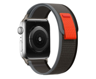 Tech-Protect Opaska Nylon do Apple Watch 44/45/46/49 mm black/orange - 1089084 - zdjęcie 1
